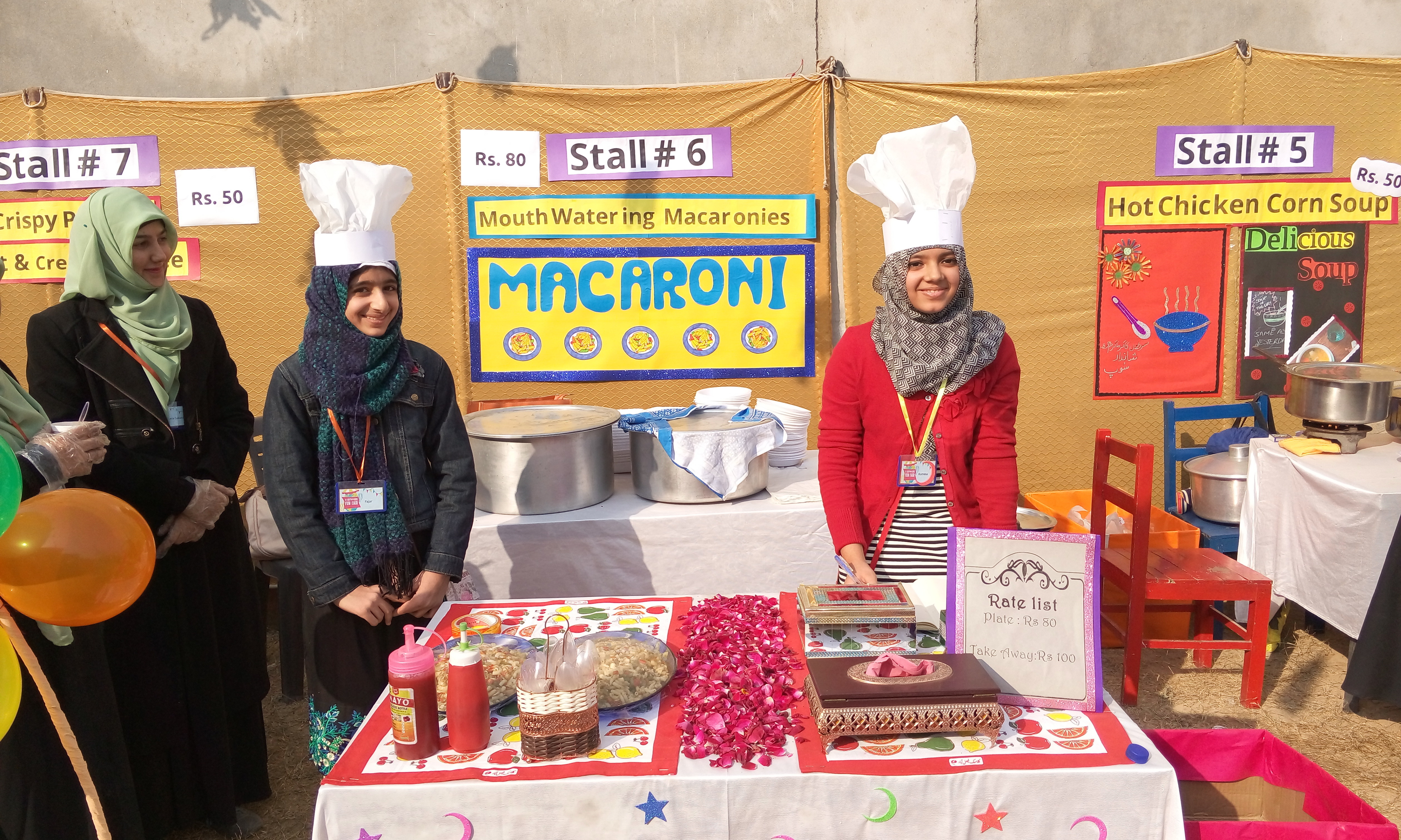 Stall 6 - Mouth Watering Macaronies