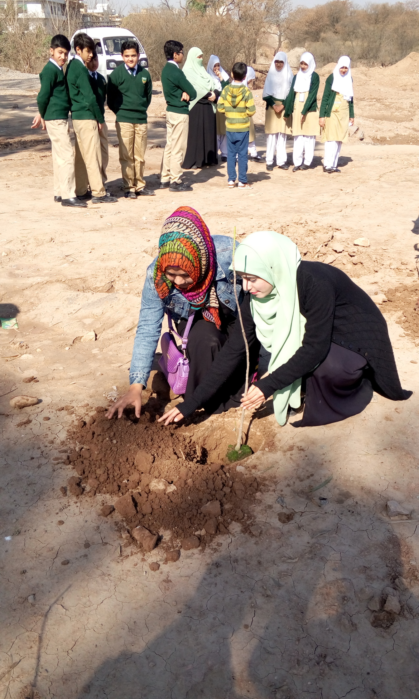 Plantation by Teacher Ambar Ashfaq