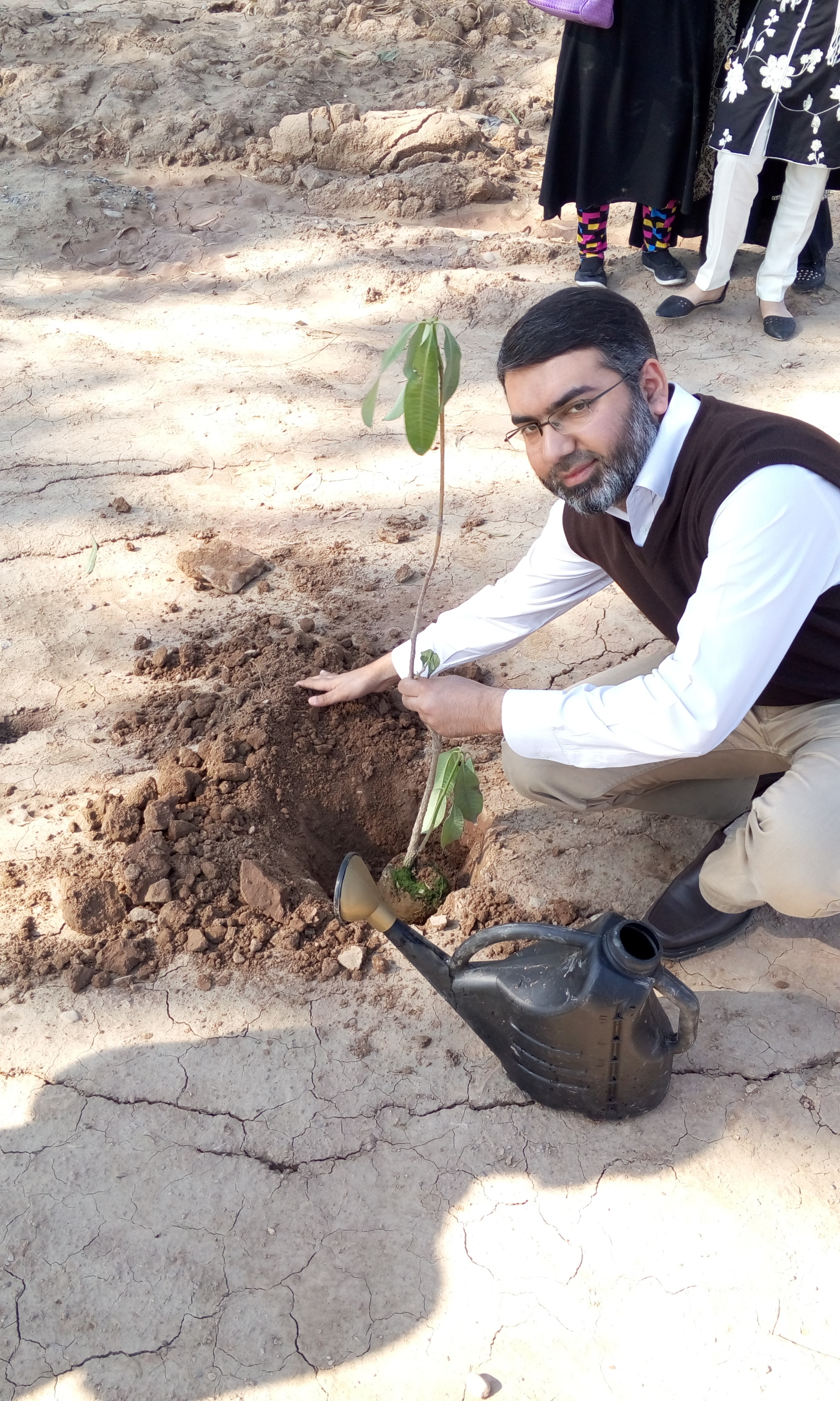 Plantation by Finance Director M. Ahmad Zafar